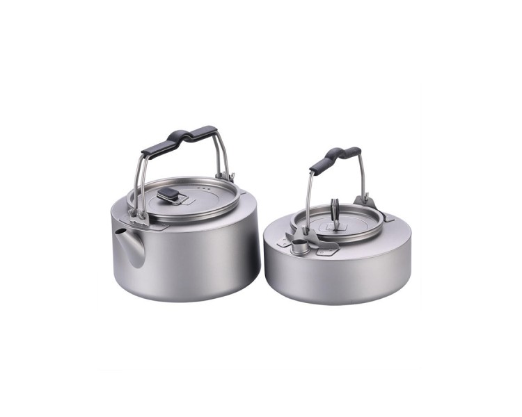 Hiking titanium teapot camp kettle