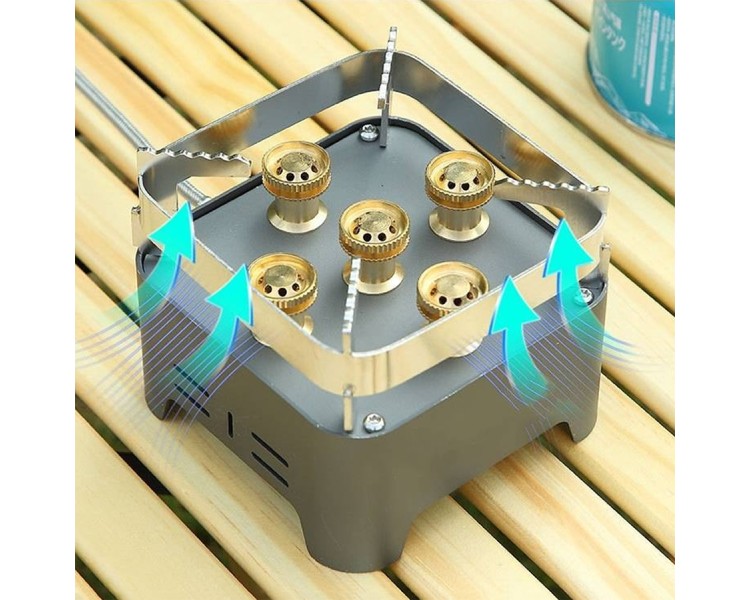 Camping outdoor exquisite gas stove