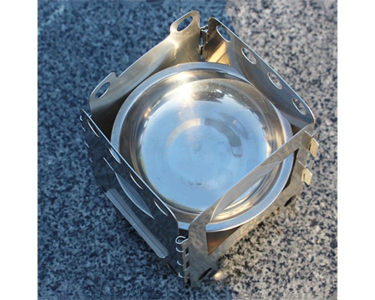 portable high-efficiency combustion stove