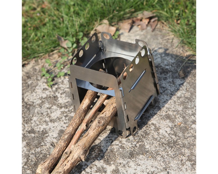 portable high-efficiency combustion stove
