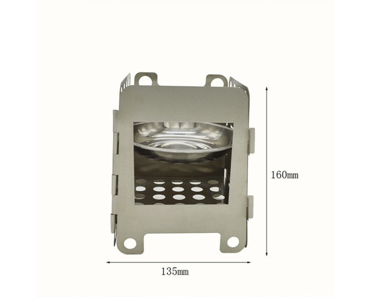 portable high-efficiency combustion stove