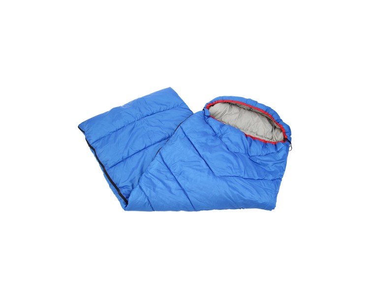 Portable V-sewn sleeping bag