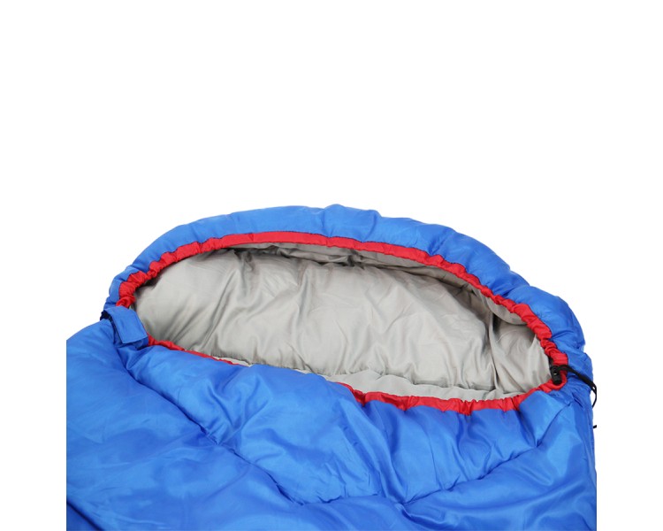 Portable V-sewn sleeping bag