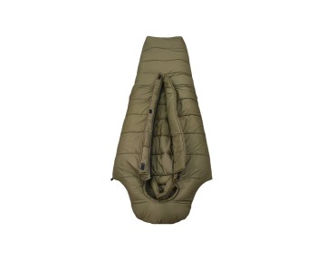 Extreme cold winter green camouflage sleeping bag