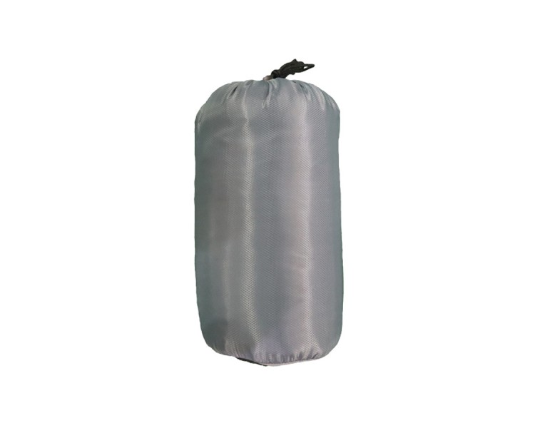 Hooded rectangular duck down sleeping bag