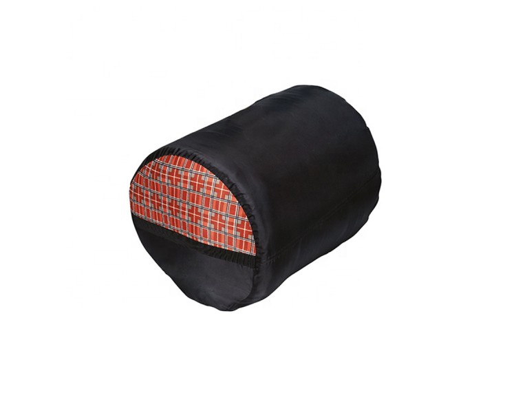 Outdoor camping sleeping bag with pillow