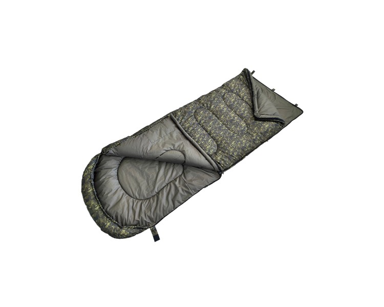 Camping bed envelope camouflage sleeping bag