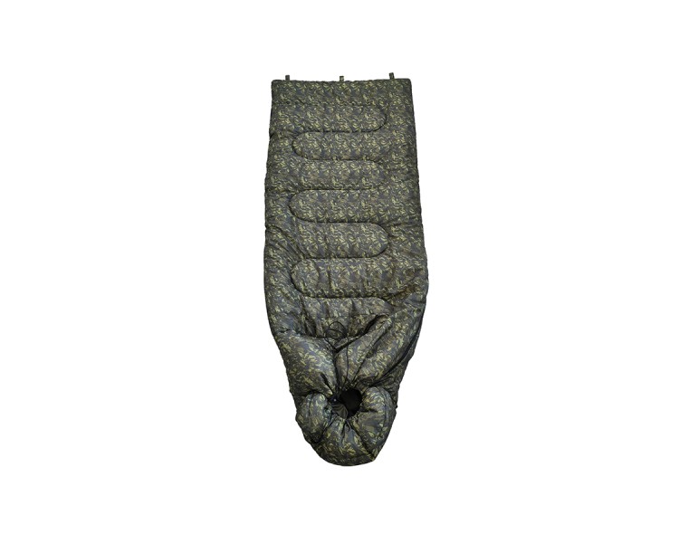 Camping bed envelope camouflage sleeping bag
