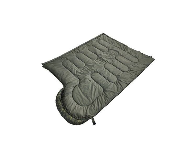 Camping bed envelope camouflage sleeping bag
