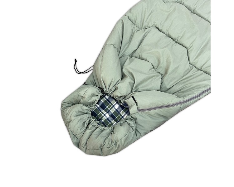Comfortable cotton flannel sleeping bag